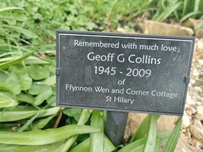 NML Geoff Collins plaque