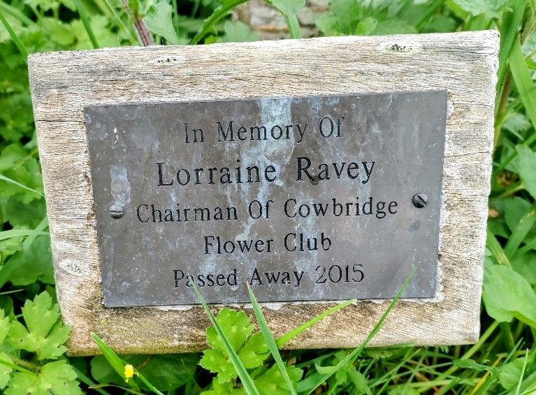 NML Lorraine Ravey plaque