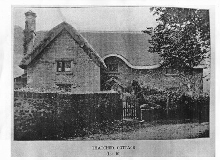Manor cottage early 1900s