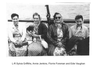 Edie Vaughan Florrie Foreman Annie Jenkins Sylvia Griffiths400